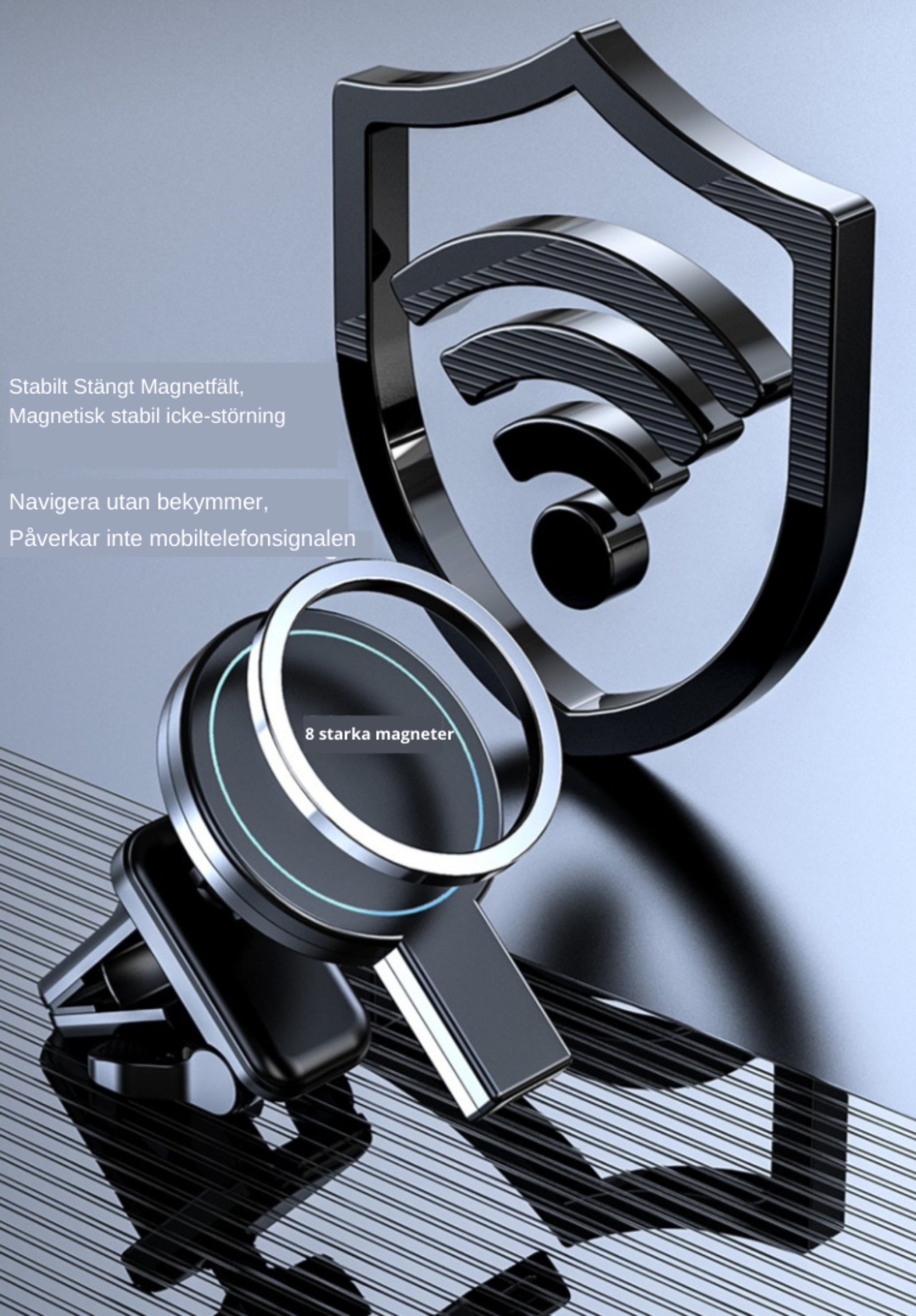 Magnetic Wireless Car Charger For iPHONE 12/13/14 SERIES