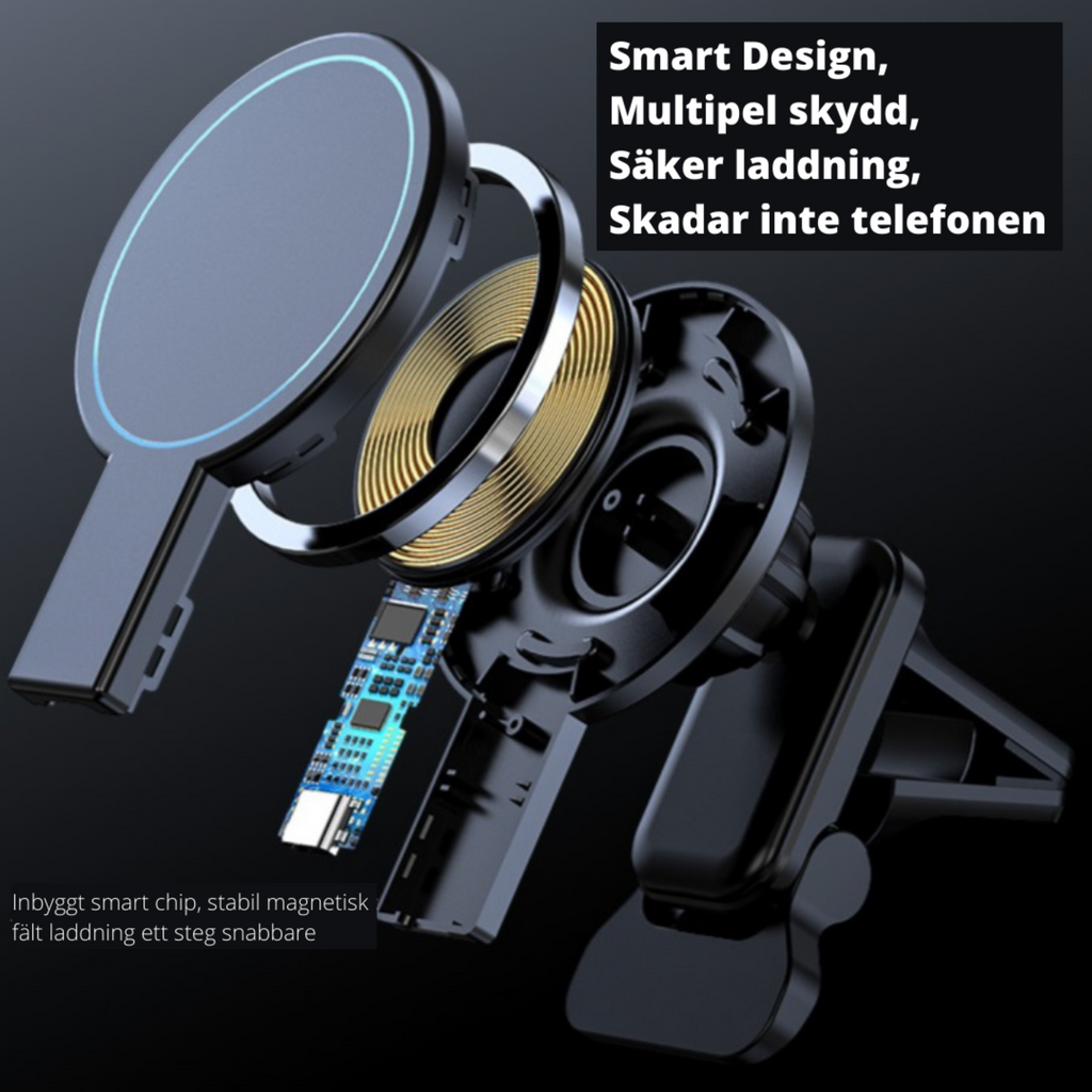 Magnetic Wireless Car Charger For iPHONE 12/13/14 SERIES